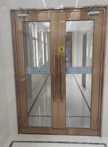 广东玻璃隔热防火门